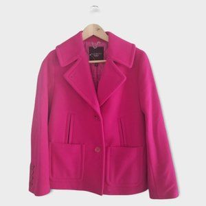 Talbots Pink Pea Coat